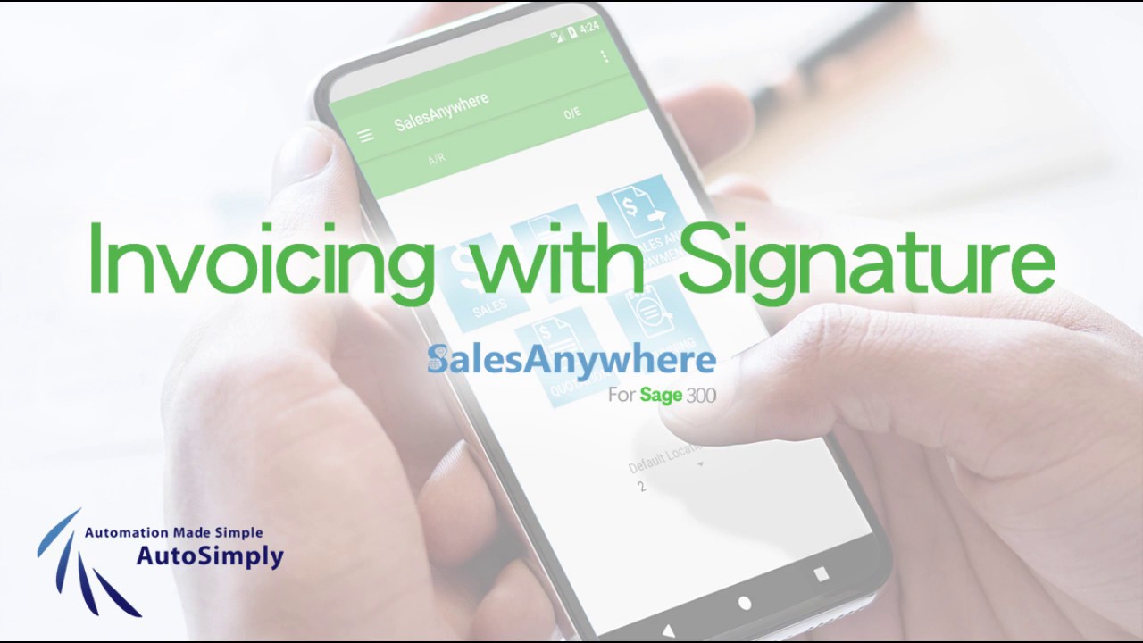 Signature Invoicing